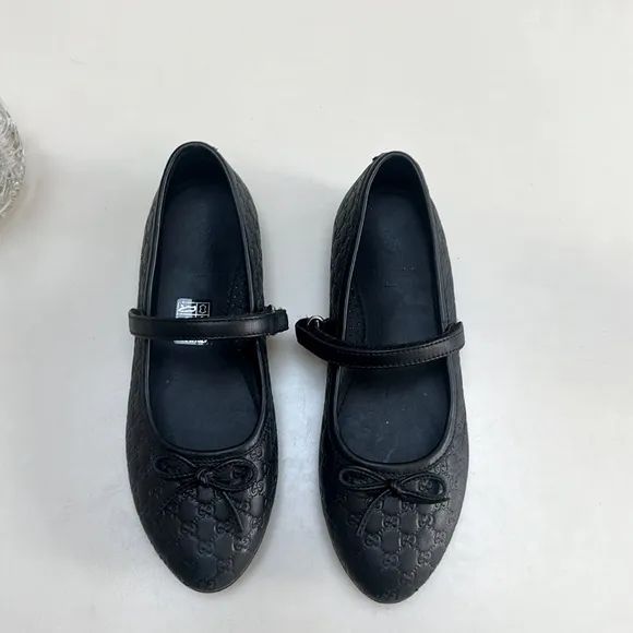 🔥 GUCCI Girls Guccisima Mary Jane SIZE 32 / girls size 1