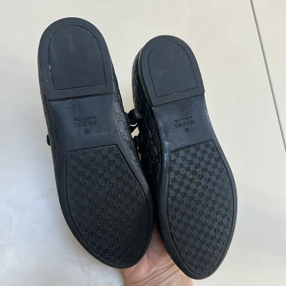 🔥 GUCCI Girls Guccisima Mary Jane SIZE 32 / girls size 1