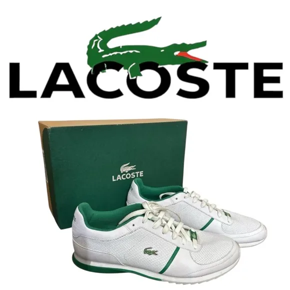 🐊 men’s Lacoste tennis shohji size 12 w box