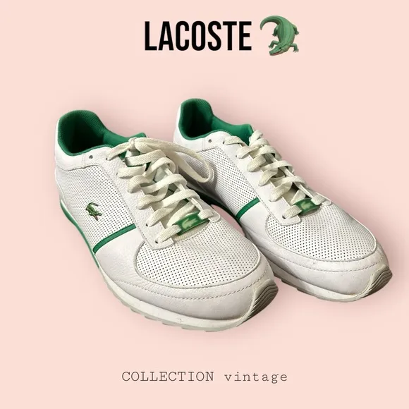 🐊 men’s Lacoste tennis shohji size 12 w box