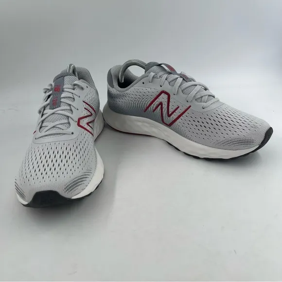 🥾 New Balance Women’s-Unisex 520 V8 Lite Grey Lace-Up Running Shoes - Size 11.5