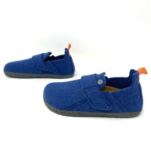 * NEW Birkenstock Zermatt Blue Wool Shoes Size C12 /30