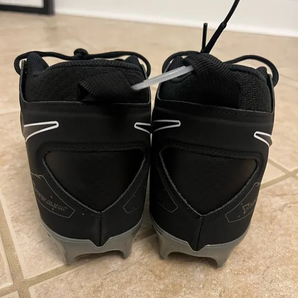 🆕 Nike Alpha 12 Mens Shoes Pro Menace 3‎ Football Cleats Black size 10