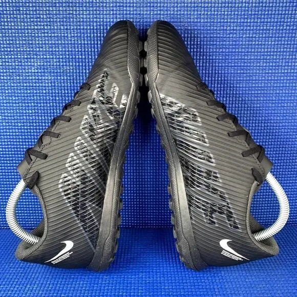 🔴 NIKE ZOOM MERCURIAL VAPOR 15 CLUB TF Men Size 9 Black Cleats DJ5968-001