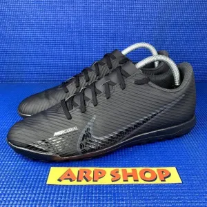 🔴 NIKE ZOOM MERCURIAL VAPOR 15 CLUB TF Men Size 9 Black Cleats DJ5968-001