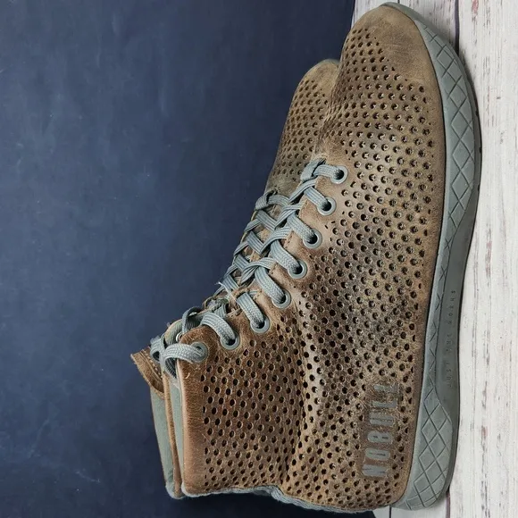 --NOBULL | Leather High Top Sneakers Trainer Shoes Men's 8