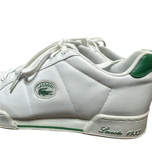 101. 🐊 Lacoste tribute oval men’s tennis shoes size 12 new