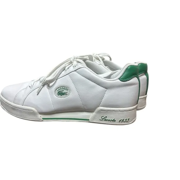 101. 🐊 Lacoste tribute oval men’s tennis shoes size 12 new