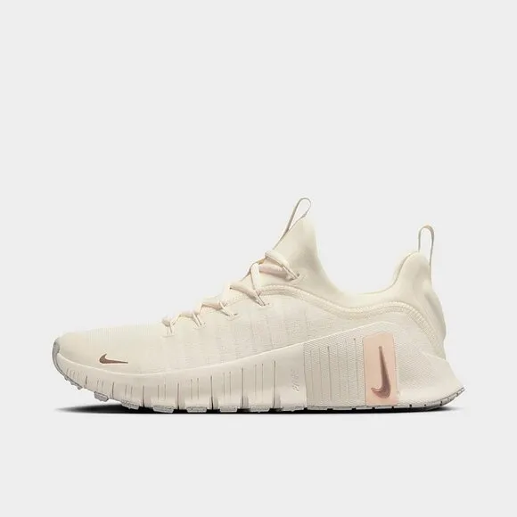 11W / 9.5M - [NEW] Women's Nike Free Metcon 6 Workout Shoe Pale Ivory FJ7126-100