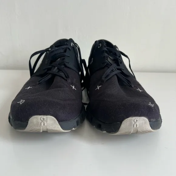 12.5 On Cloud Men's Cloud X 3 running athletic tennis shoe black
