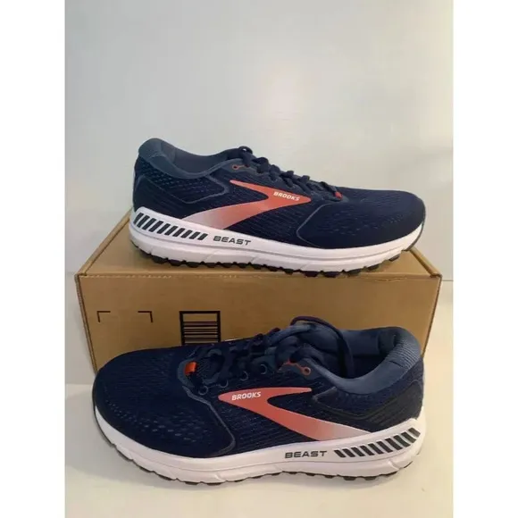.1684 Brooks Beast GTS 20, Blue, Mens Running Shoes-US 9 Mens