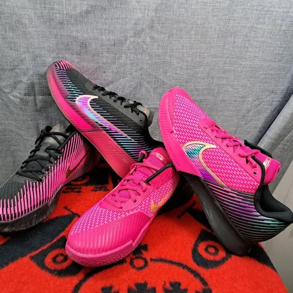 2 Pair Size 10 Nike Court Air Zoom Vapor Pro 2 &amp; Vapor 11 PRM Women
