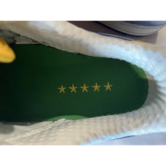 2006 Nike Air Force 1 Premium Brazil World Cup w/ Unopened Cards &amp; Box Size 11