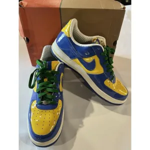 2006 Nike Air Force 1 Premium Brazil World Cup w/ Unopened Cards &amp; Box Size 11