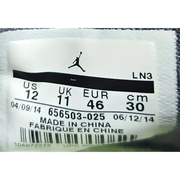 2014 Nike Air Jordan Future &quot;Dark Grey Volt&quot; Shoes Men's Size 12