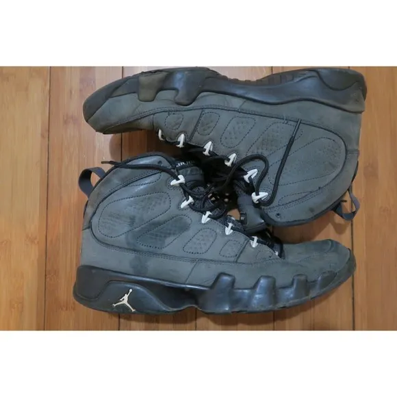 2015 Nike Air Jordan 9 IX Retro Anthracite Size 11 302370-013 Basketball Beaters