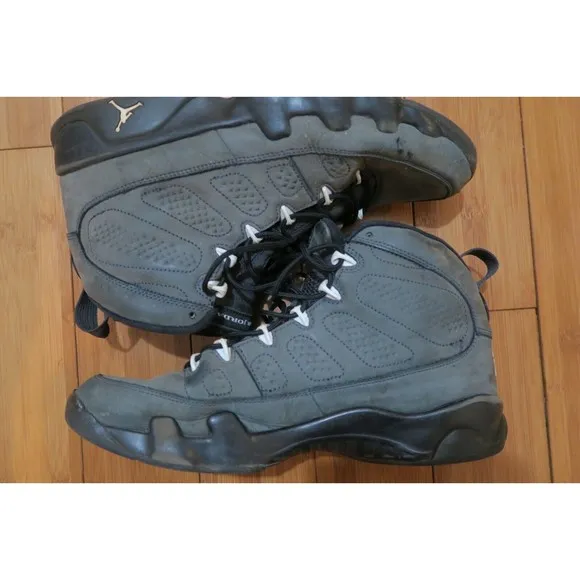 2015 Nike Air Jordan 9 IX Retro Anthracite Size 11 302370-013 Basketball Beaters
