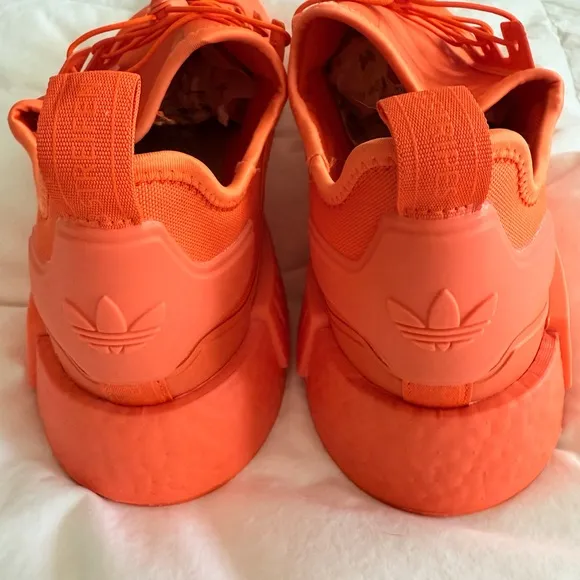 2022 Adidas NMD_R1 TR Shoes Impact Orange Speedlace US Mens 14