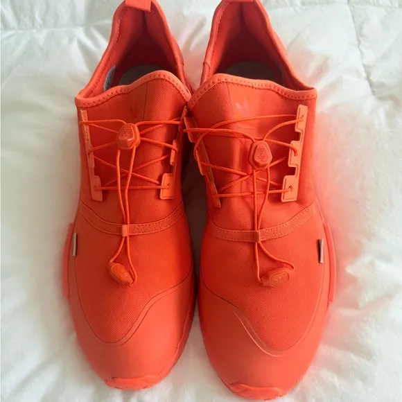 2022 Adidas NMD_R1 TR Shoes Impact Orange Speedlace US Mens 14