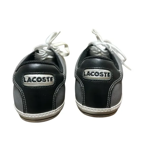 346. 🐊 Lacoste graduate lace up tennis shoes size 12