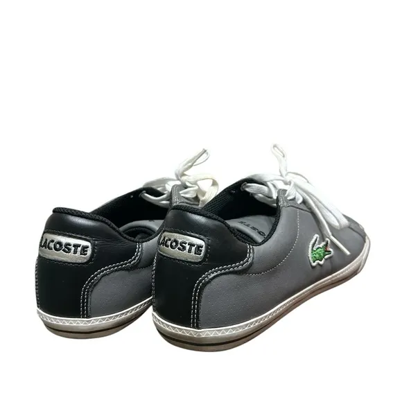 346. 🐊 Lacoste graduate lace up tennis shoes size 12