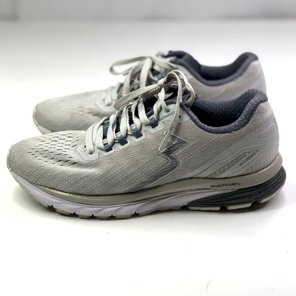 361 degrees Strata 3 sneakers running shoes light grey 7.5
