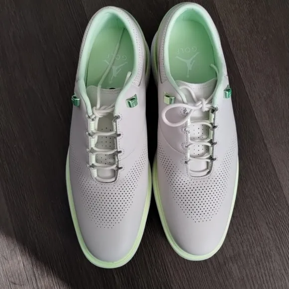 9.5 10.5 Nike Jordan ADG 4 Golf Shoes Cleats Phantom Barely Volt DM0103-003