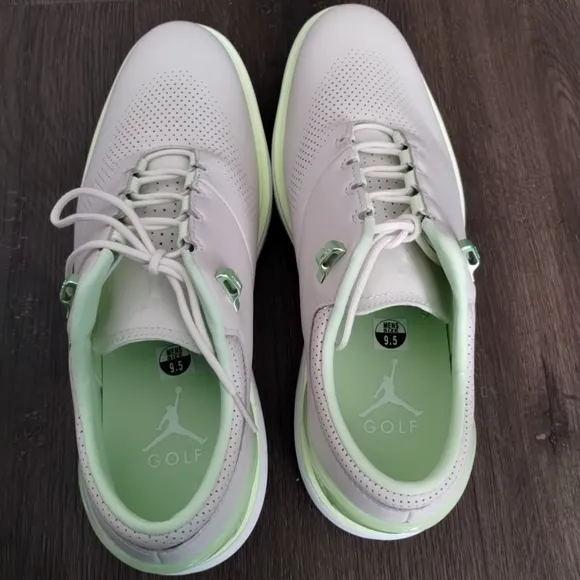 9.5 10.5 Nike Jordan ADG 4 Golf Shoes Cleats Phantom Barely Volt DM0103-003