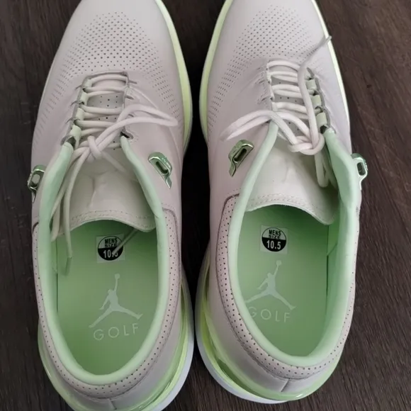 9.5 10.5 Nike Jordan ADG 4 Golf Shoes Cleats Phantom Barely Volt DM0103-003
