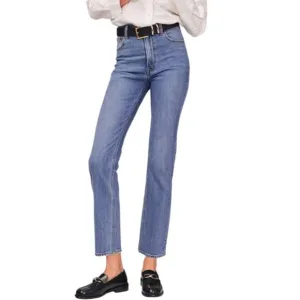 Abercrombie Ankle Straight High Rise Jean