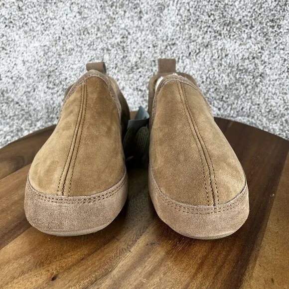 ACORN Mens Size 7 Romeo II Sheepskin Slipper Cloud Cushion Comfort Shoes NEW