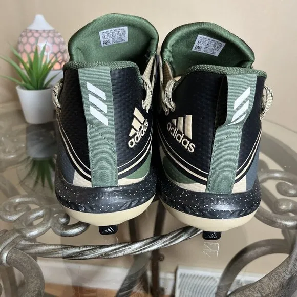 Addidas Icon V Bounce Men's USA‎ Camo Baseball Metal Cleats Shoes FX4258 Size 14