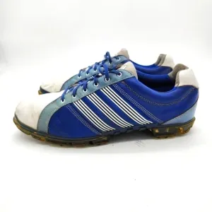 ADIDAS Adicross Tour Golf Cleats Men’s 12 Shoes White Blue