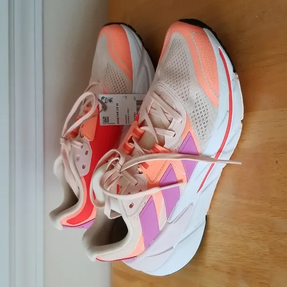 adidas Adistar CS Bliss Orange Pulse Lilac Athletic Shoes