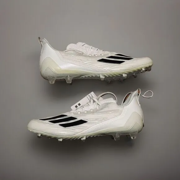 Adidas Adizero 2023‎ Mens Football Cleats Size 14 White Black GX4049