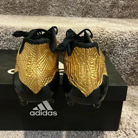 Adidas Adizero 5 Star 6.0 Gold Soccer Cleats Shoes new BW077 Mens size 13