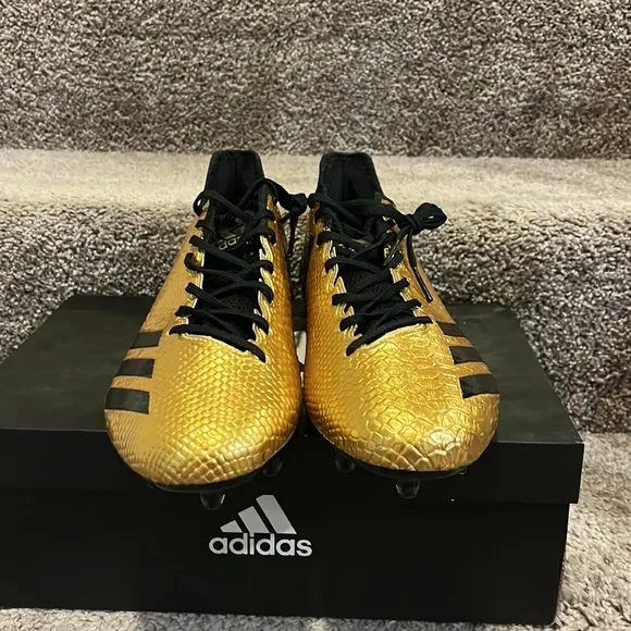 Adidas Adizero 5 Star 6.0 Gold Soccer Cleats Shoes new BW077 Mens size 13