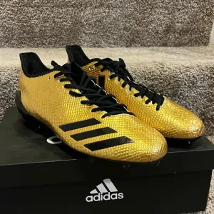 Adidas Adizero 5 Star 6.0 Gold Soccer Cleats Shoes new BW077 Mens size 13