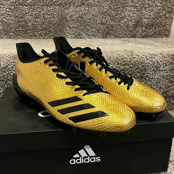 Adidas Adizero 5 Star 6.0 Gold Soccer Cleats Shoes new BW077 Mens size 13