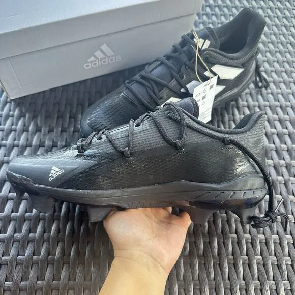 Adidas Adizero Afterburner 8 Pro TPU Men's Baseball Shoes Black FZ4220 Size 9