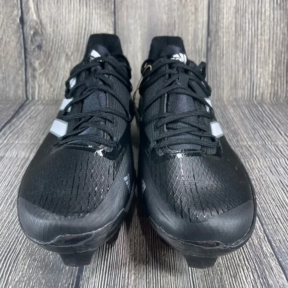 Adidas Adizero Afterburner 8 TPU Black/White Baseball Cleats Mens Sizes FZ4220