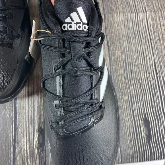 Adidas Adizero Afterburner 8 TPU Black/White Baseball Cleats Mens Sizes FZ4220