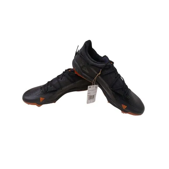 Adidas Adizero Afterburner Baseball Cleats Size 13.5 Black Orange Athletic NEW