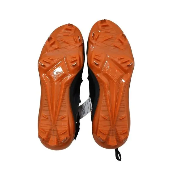 Adidas Adizero Afterburner Baseball Cleats Size 13.5 Black Orange Athletic NEW