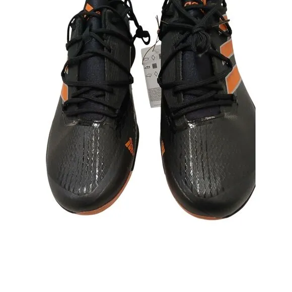 Adidas Adizero Afterburner Baseball Cleats Size 13.5 Black Orange Athletic NEW