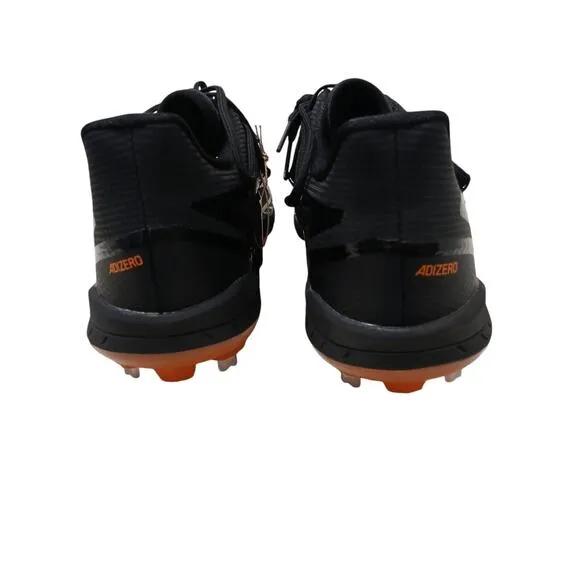 Adidas Adizero Afterburner Baseball Cleats Size 13.5 Black Orange Athletic NEW