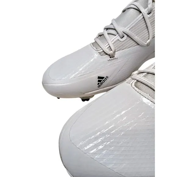 Adidas Adizero Afterburner Men's 14 Baseball Cleats White w Black NEW