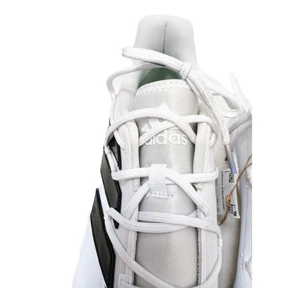 Adidas Adizero Afterburner Men's 14 Baseball Cleats White w Black NEW