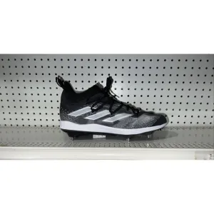Adidas AdiZero Afterburner NWV Mens Metal Baseball Cleats Size 12 Black Gray