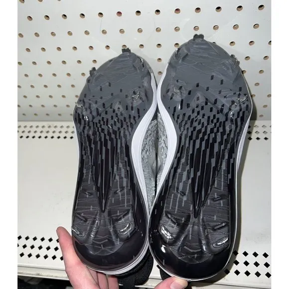 Adidas AdiZero Afterburner NWV Mens Metal Baseball Cleats Size 12 Black Gray